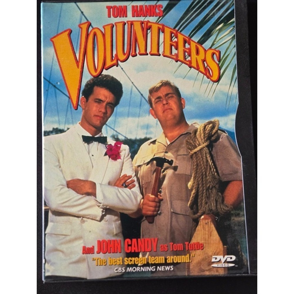 Volunteers DVD Tom Hanks‎ John Candy 1985 Comedy HBO Home Video Movie